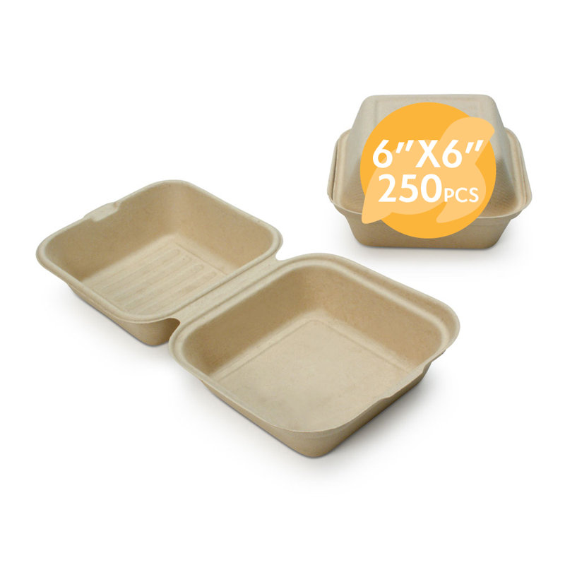 Earth's Natural Alternative 100 Compostable Disposable Food Containers